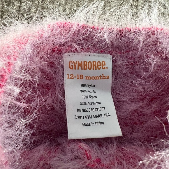 Gymboree Pink Fuzzy Kids Jacket - Picture 2 of 2